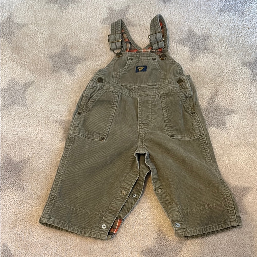 OshKosh B'gosh Green Overalls Rugged Style